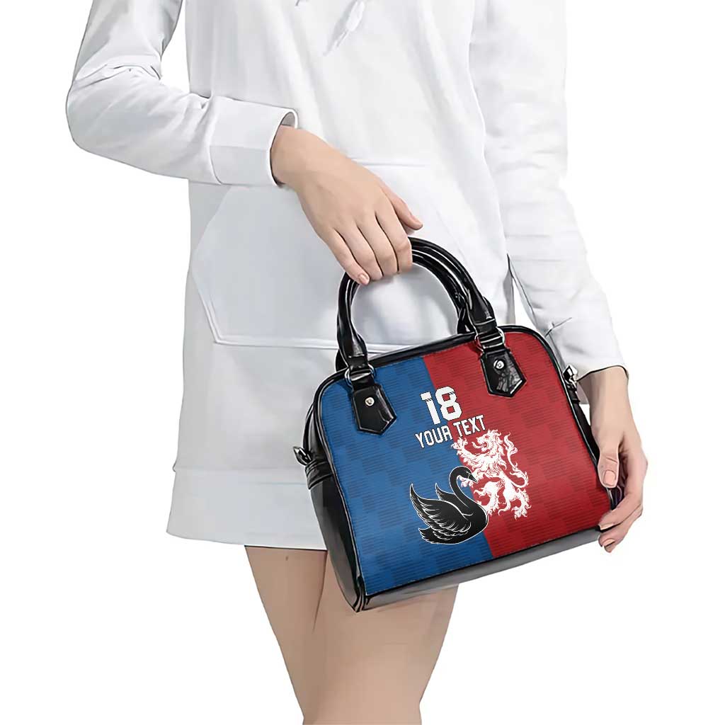 Custom British Lions Western Force Shoulder Handbag Unique Style - Aussie Hoodie