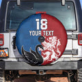 Custom British Lions Western Force Spare Tire Cover Unique Style - Aussie Hoodie
