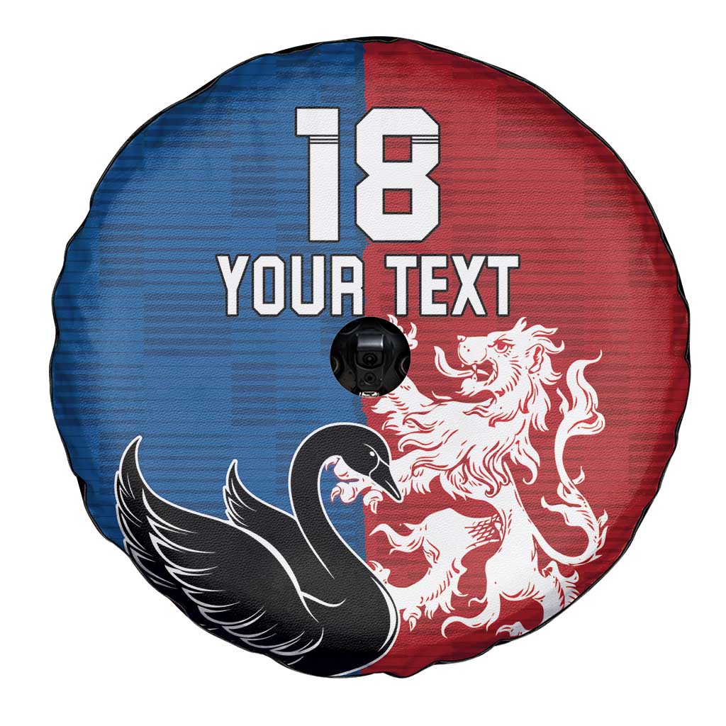 Custom British Lions Western Force Spare Tire Cover Unique Style - Aussie Hoodie