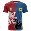 Custom British Lions Western Force T Shirt Unique Style - Aussie Hoodie