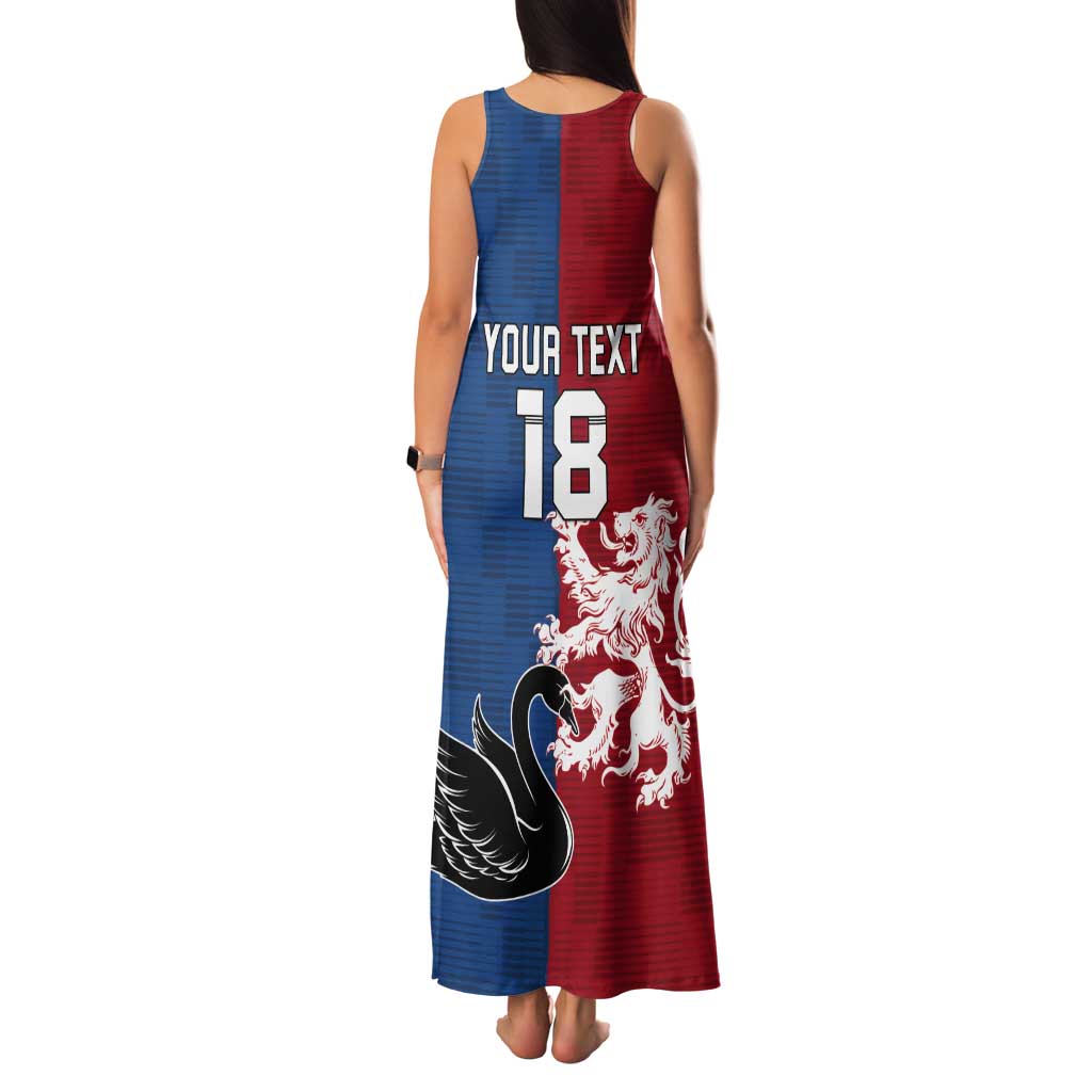 Custom British Lions Western Force Tank Maxi Dress Unique Style - Aussie Hoodie