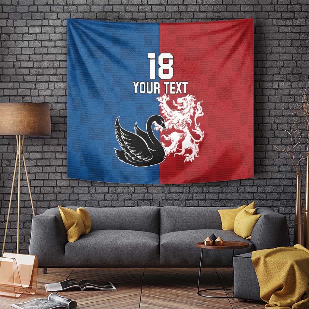 Custom British Lions Western Force Tapestry Unique Style - Aussie Hoodie