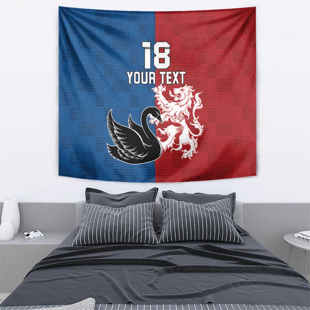 Custom British Lions Western Force Tapestry Unique Style - Aussie Hoodie
