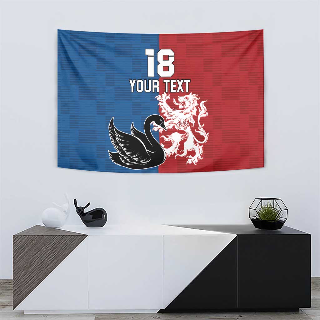 Custom British Lions Western Force Tapestry Unique Style - Aussie Hoodie