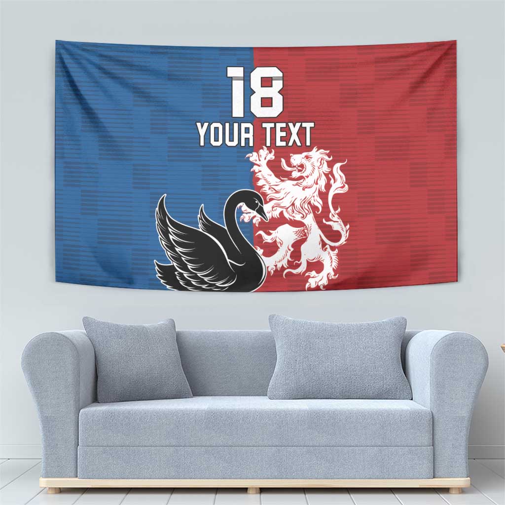 Custom British Lions Western Force Tapestry Unique Style - Aussie Hoodie