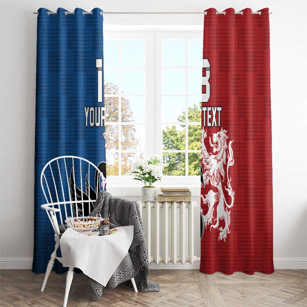 Custom British Lions Western Force Window Curtain Unique Style - Aussie Hoodie