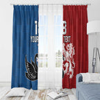 Custom British Lions Western Force Window Curtain Unique Style - Aussie Hoodie