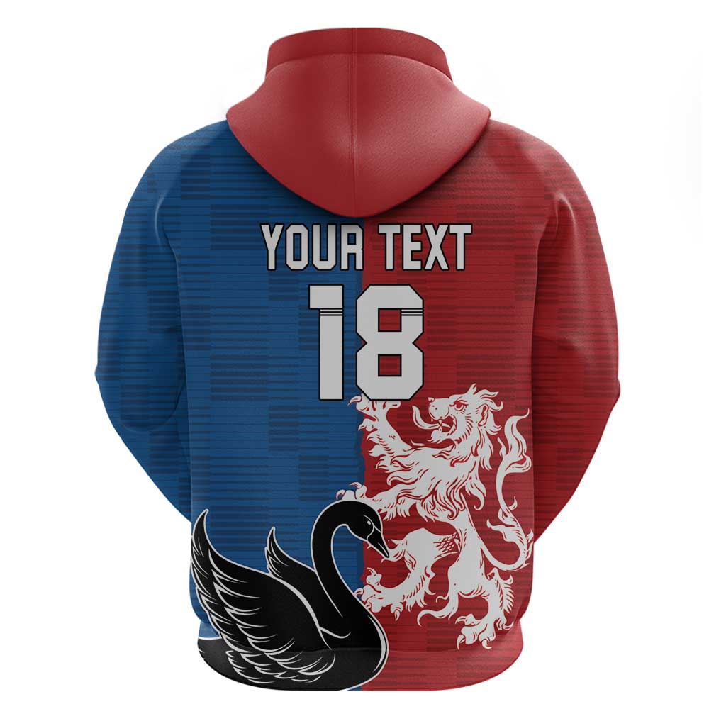 Custom British Lions Western Force Zip Hoodie Unique Style - Aussie Hoodie