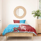 Custom British Lions Waratahs Bedding Set Unique Style - Aussie Hoodie