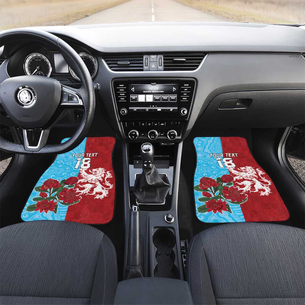 Custom British Lions Waratahs Car Mats Unique Style - Aussie Hoodie