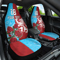 Custom British Lions Waratahs Car Seat Cover Unique Style - Aussie Hoodie