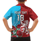 Custom British Lions Waratahs Family Matching Off Shoulder Short Dress and Hawaiian Shirt Unique Style - Aussie Hoodie