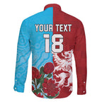 Custom British Lions Waratahs Family Matching Summer Maxi Dress and Hawaiian Shirt Unique Style - Aussie Hoodie