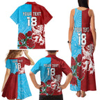 Custom British Lions Waratahs Family Matching Tank Maxi Dress and Hawaiian Shirt Unique Style - Aussie Hoodie