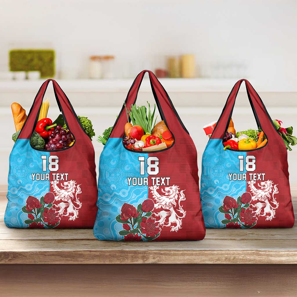 Custom British Lions Waratahs Grocery Bag Unique Style - Aussie Hoodie