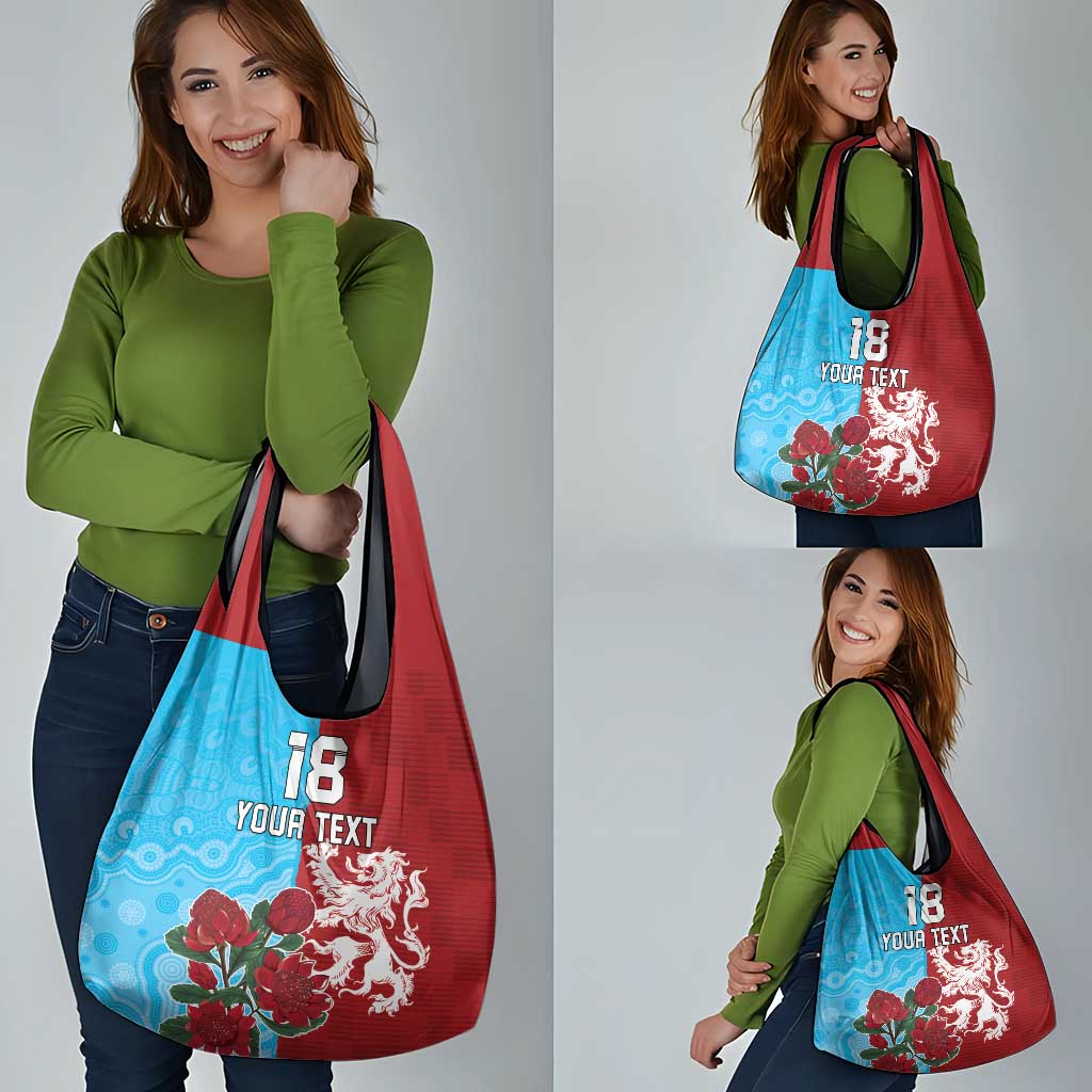 Custom British Lions Waratahs Grocery Bag Unique Style - Aussie Hoodie