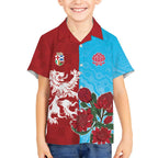 Custom British Lions Waratahs Hawaiian Shirt Unique Style - Aussie Hoodie