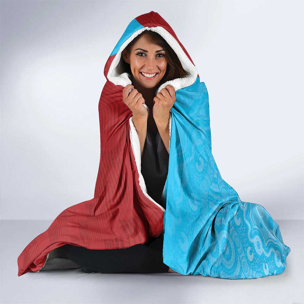 Custom British Lions Waratahs Hooded Blanket Unique Style - Aussie Hoodie