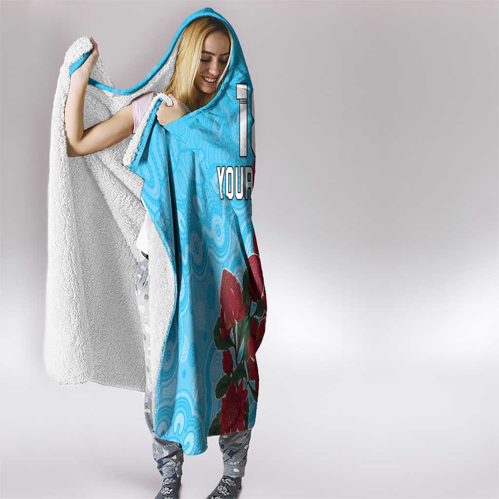 Custom British Lions Waratahs Hooded Blanket Unique Style - Aussie Hoodie