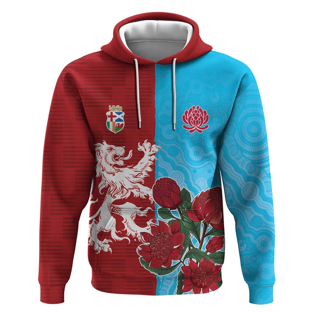 Custom British Lions Waratahs Hoodie Unique Style - Aussie Hoodie