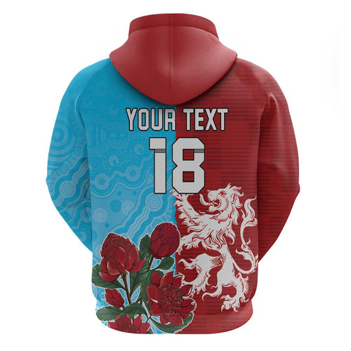 Custom British Lions Waratahs Hoodie Unique Style - Aussie Hoodie