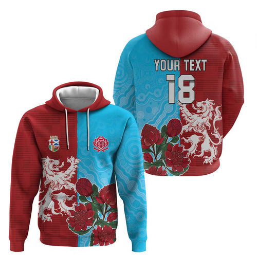 Custom British Lions Waratahs Hoodie Unique Style - Aussie Hoodie