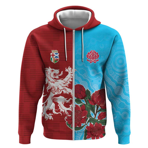 Custom British Lions Waratahs Hoodie Unique Style - Aussie Hoodie