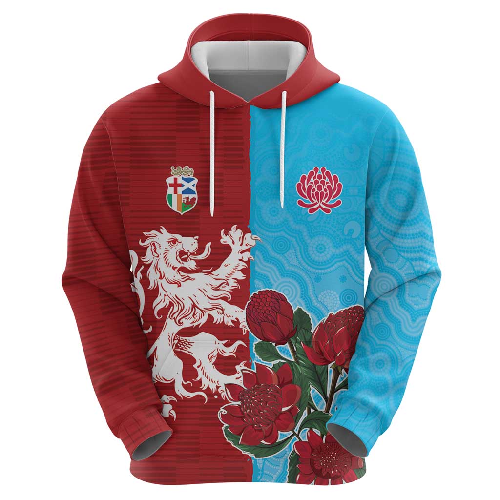 Custom British Lions Waratahs Hoodie Unique Style - Aussie Hoodie