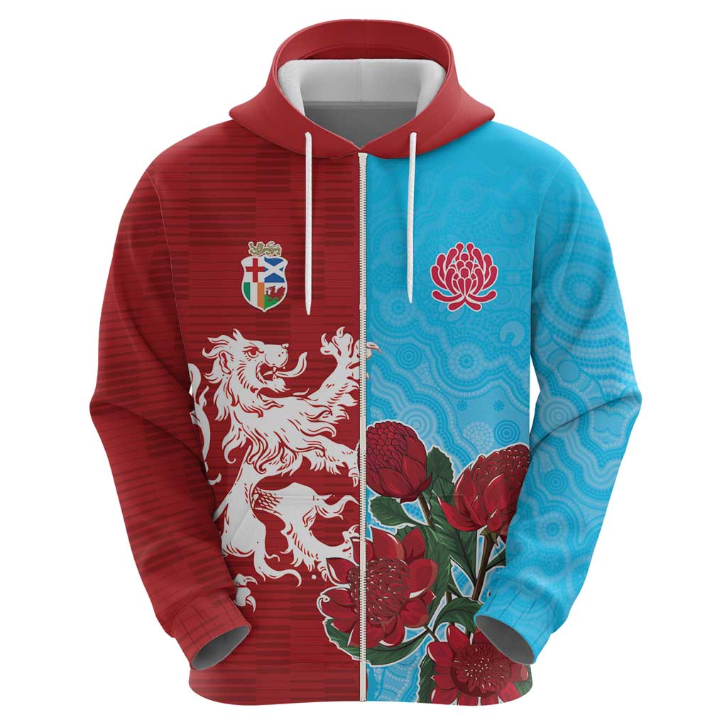 Custom British Lions Waratahs Hoodie Unique Style - Aussie Hoodie