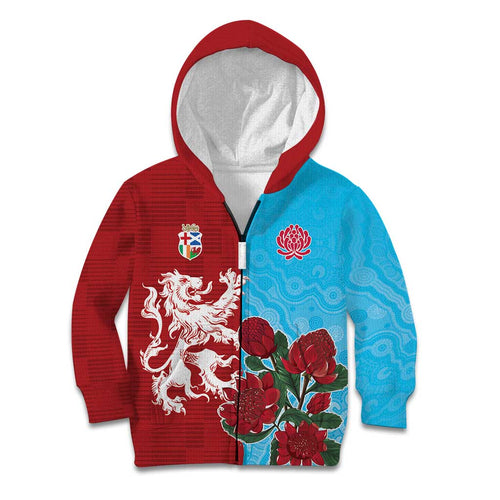 Custom British Lions Waratahs Kid Hoodie Unique Style - Aussie Hoodie