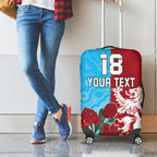 Custom British Lions Waratahs Luggage Cover Unique Style - Aussie Hoodie