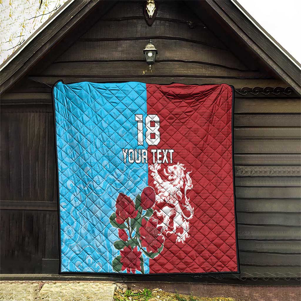 Custom British Lions Waratahs Quilt Unique Style - Aussie Hoodie