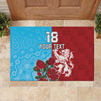 Custom British Lions Waratahs Rubber Doormat Unique Style - Aussie Hoodie