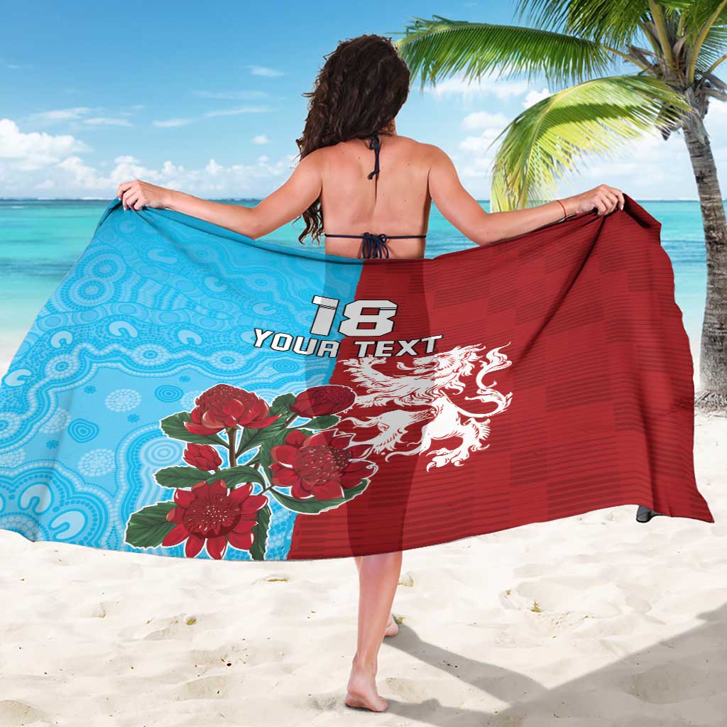 Custom British Lions Waratahs Sarong Unique Style - Aussie Hoodie