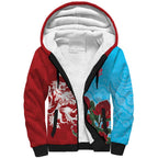 Custom British Lions Waratahs Sherpa Hoodie Unique Style - Aussie Hoodie