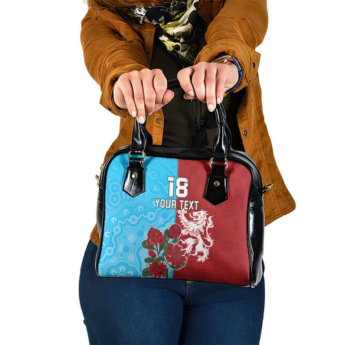 Custom British Lions Waratahs Shoulder Handbag Unique Style - Aussie Hoodie