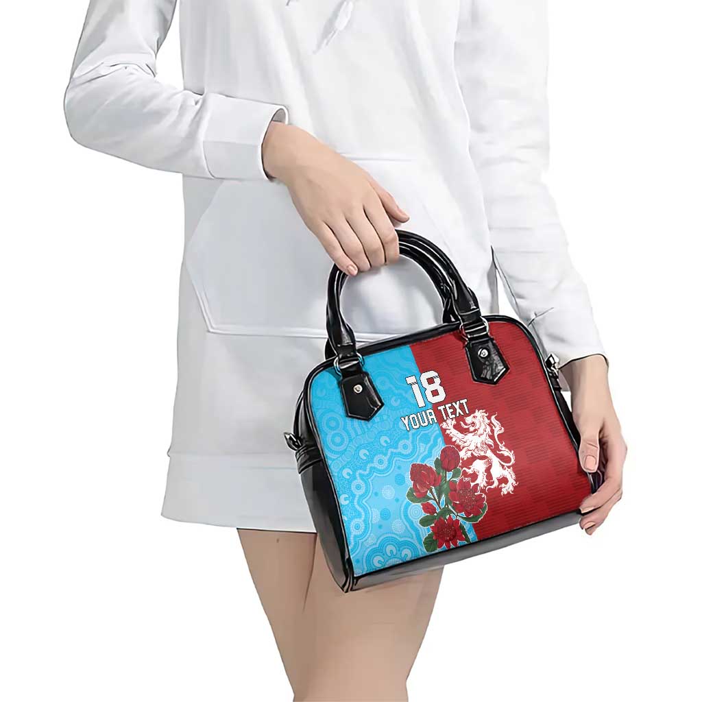 Custom British Lions Waratahs Shoulder Handbag Unique Style - Aussie Hoodie
