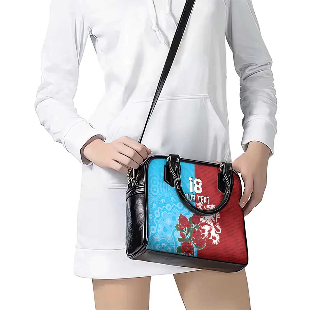 Custom British Lions Waratahs Shoulder Handbag Unique Style - Aussie Hoodie