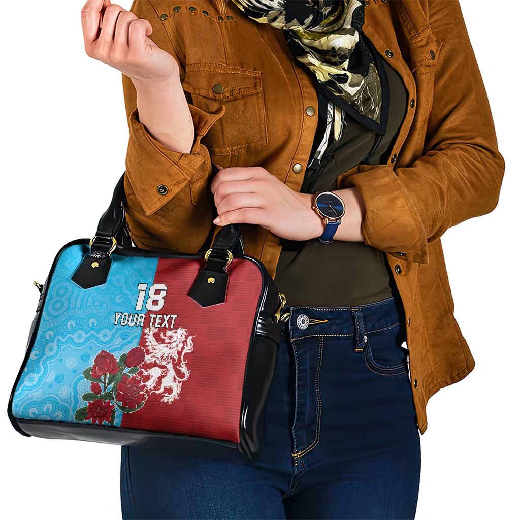 Custom British Lions Waratahs Shoulder Handbag Unique Style - Aussie Hoodie