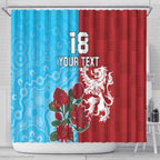 Custom British Lions Waratahs Shower Curtain Unique Style - Aussie Hoodie