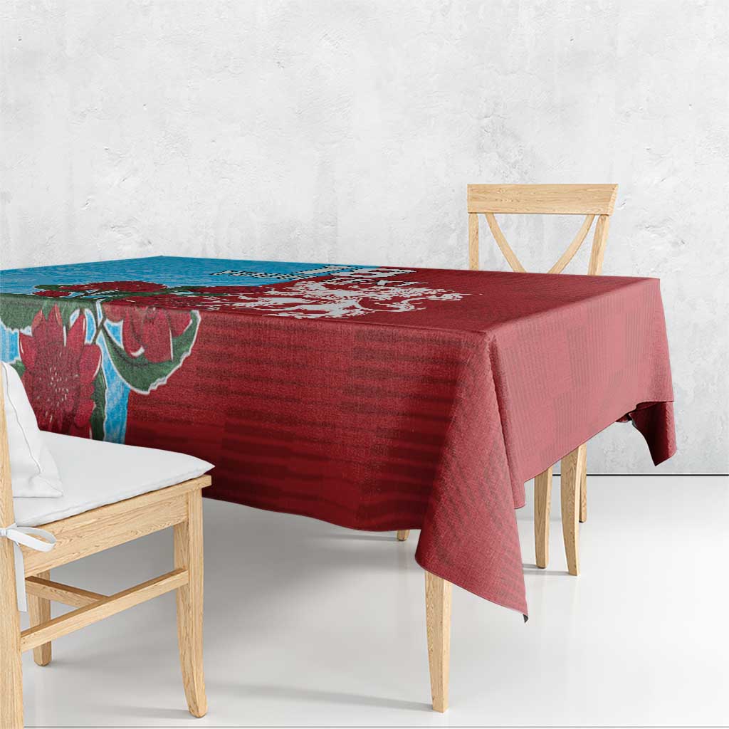Custom British Lions Waratahs Tablecloth Unique Style - Aussie Hoodie