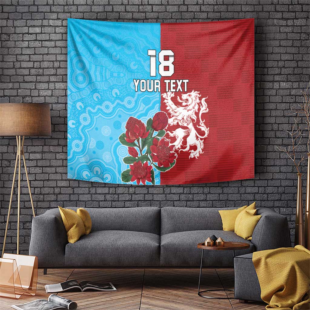 Custom British Lions Waratahs Tapestry Unique Style - Aussie Hoodie