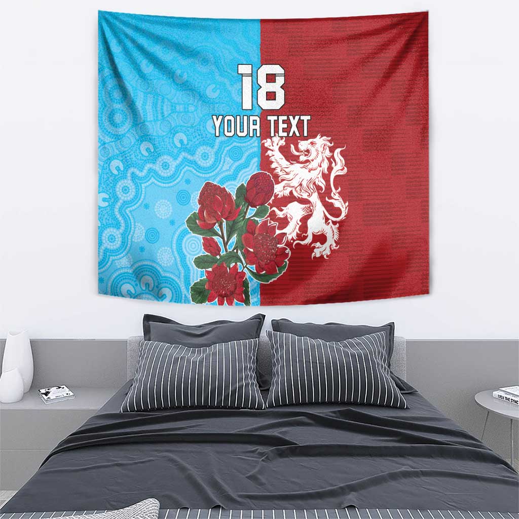Custom British Lions Waratahs Tapestry Unique Style - Aussie Hoodie