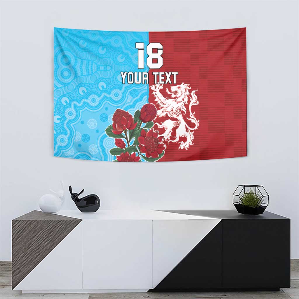 Custom British Lions Waratahs Tapestry Unique Style - Aussie Hoodie