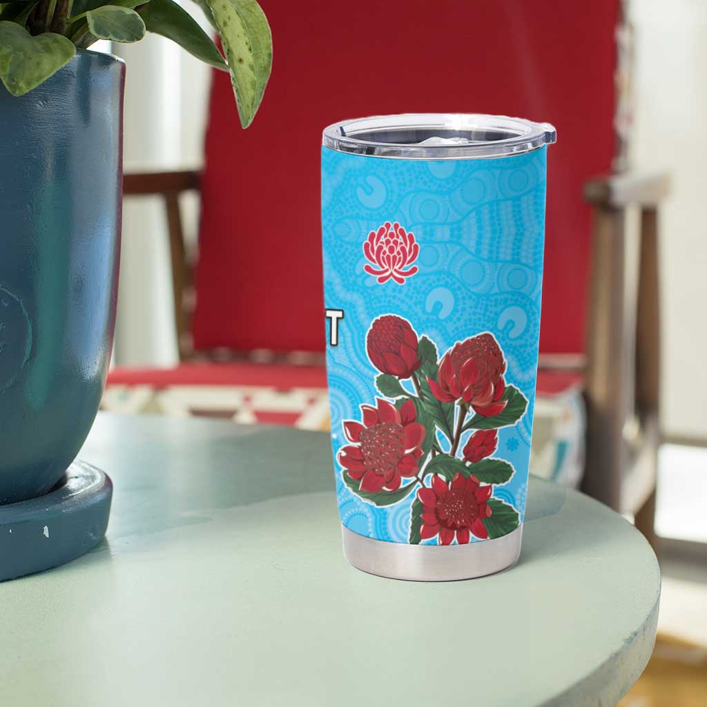 Custom British Lions Waratahs Tumbler Cup Unique Style - Aussie Hoodie
