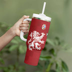 Custom British Lions Waratahs Tumbler With Handle Unique Style - Aussie Hoodie