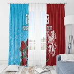 Custom British Lions Waratahs Window Curtain Unique Style - Aussie Hoodie