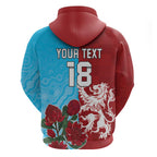 Custom British Lions Waratahs Zip Hoodie Unique Style - Aussie Hoodie