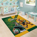 Personalized Rugby South Africa Australia Area Rug Springboks Wallabies Mascot Go Champions - Aussie Hoodie