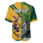 Personalized Rugby South Africa Australia Baseball Jersey Springboks Wallabies Mascot Go Champions - Aussie Hoodie